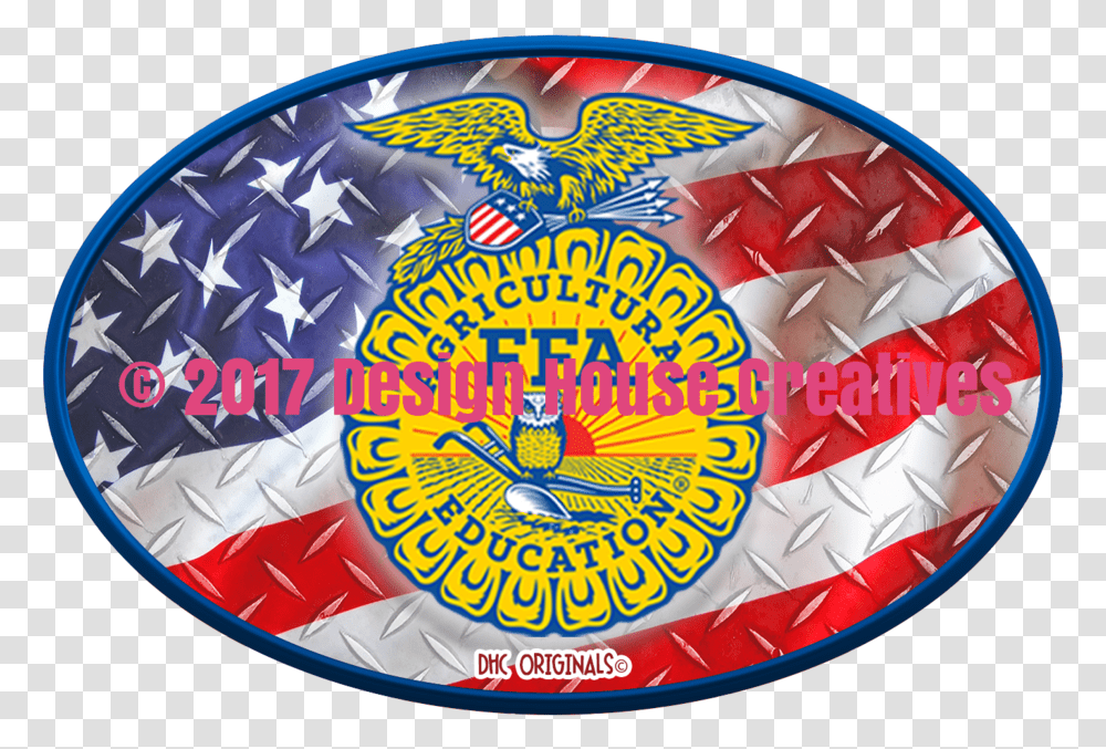 Ffa Emblem Usa Flag, Meal, Food Transparent Png