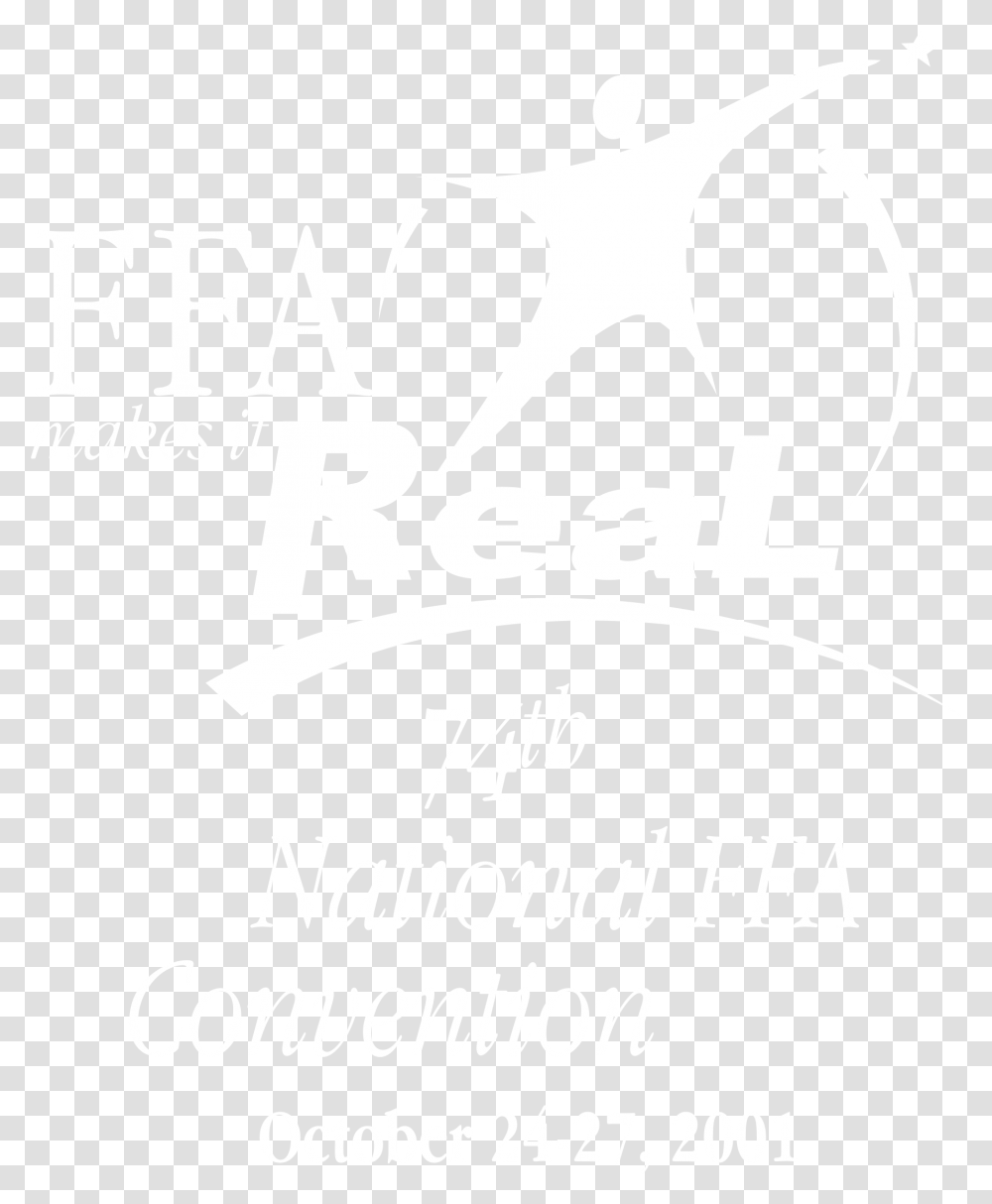 Ffa Makes It Real Logo Black And White Vr Icon White, Poster, Advertisement, Flyer, Paper Transparent Png