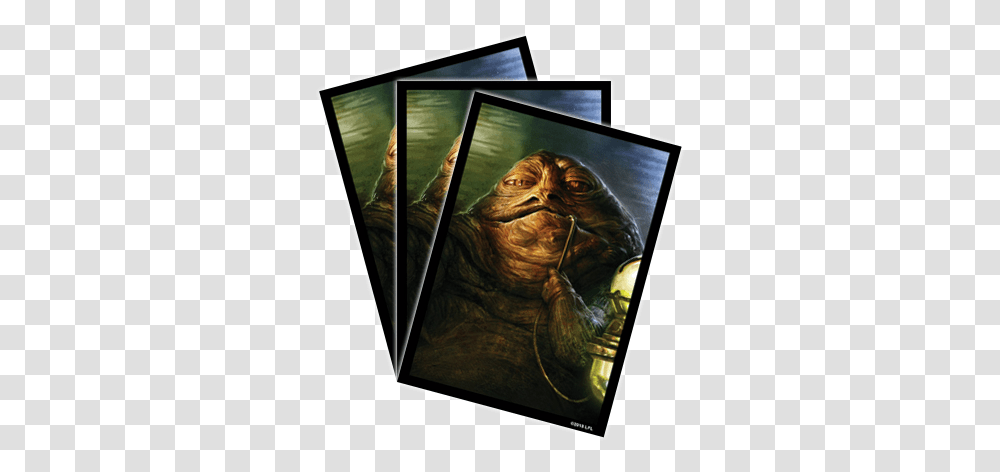Ffg Star Wars Art Sleeves Jabba The Hutt Picture Frame, Painting, Collage, Poster, Advertisement Transparent Png