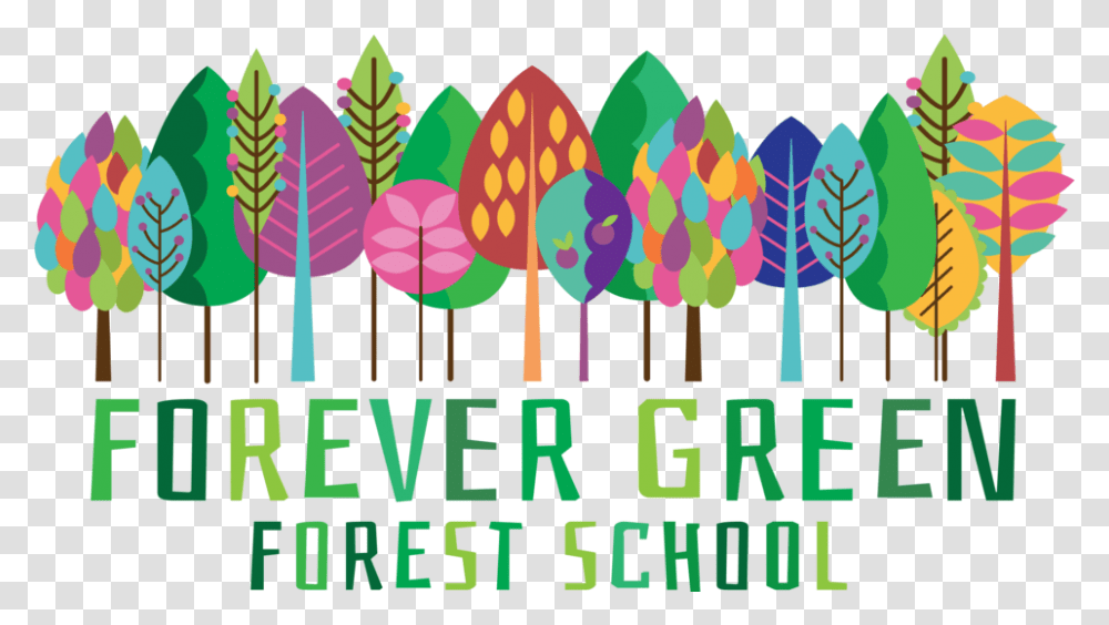 Fg Full Colour Forest Forever Green Forest School, Pattern, Purple Transparent Png