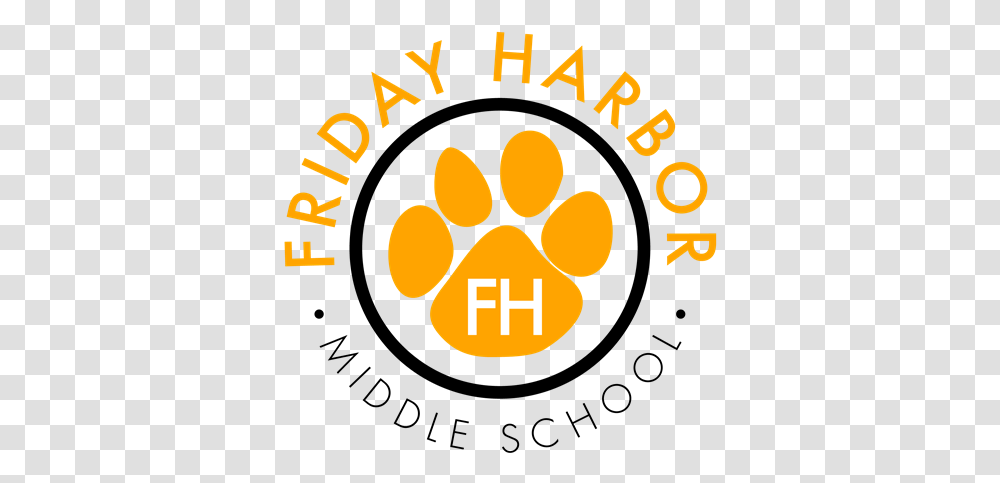 Fhms Circle Logo Friday Harbor Middle School Logo, Number, Label Transparent Png