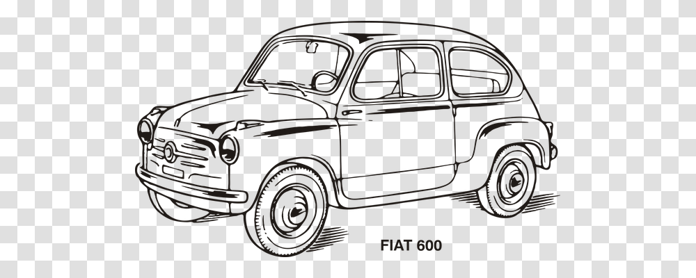 Fiat Transport, Car, Vehicle, Transportation Transparent Png