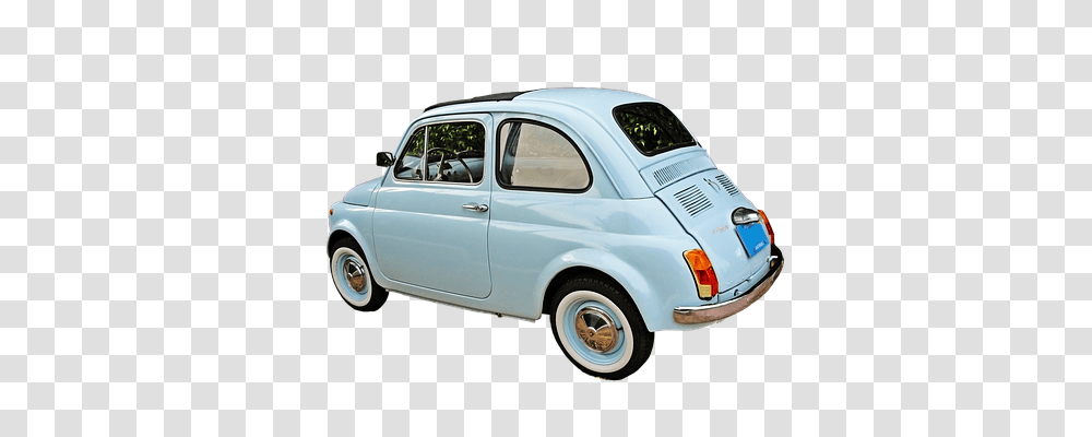 Fiat 500 Transport, Car, Vehicle, Transportation Transparent Png