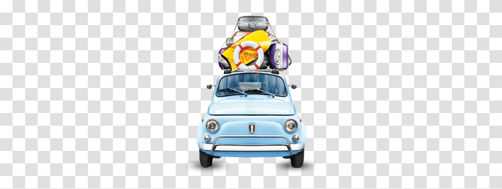 Fiat 500, Car, Vehicle, Transportation, Caravan Transparent Png