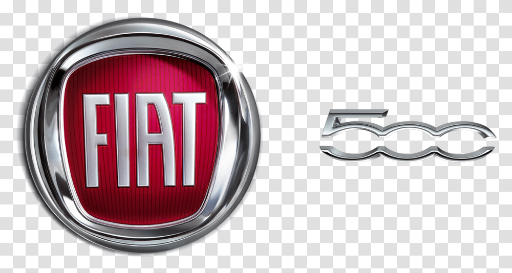 Fiat 500 Logo Logo Pictures Picture Logo Fiat 500 Fiat 500 Logo, Trademark, Emblem, Sunglasses Transparent Png