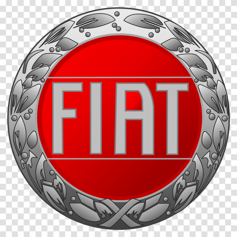 Fiat Automobiles Fiat Logo, Symbol, Trademark, Soccer Ball, Football Transparent Png