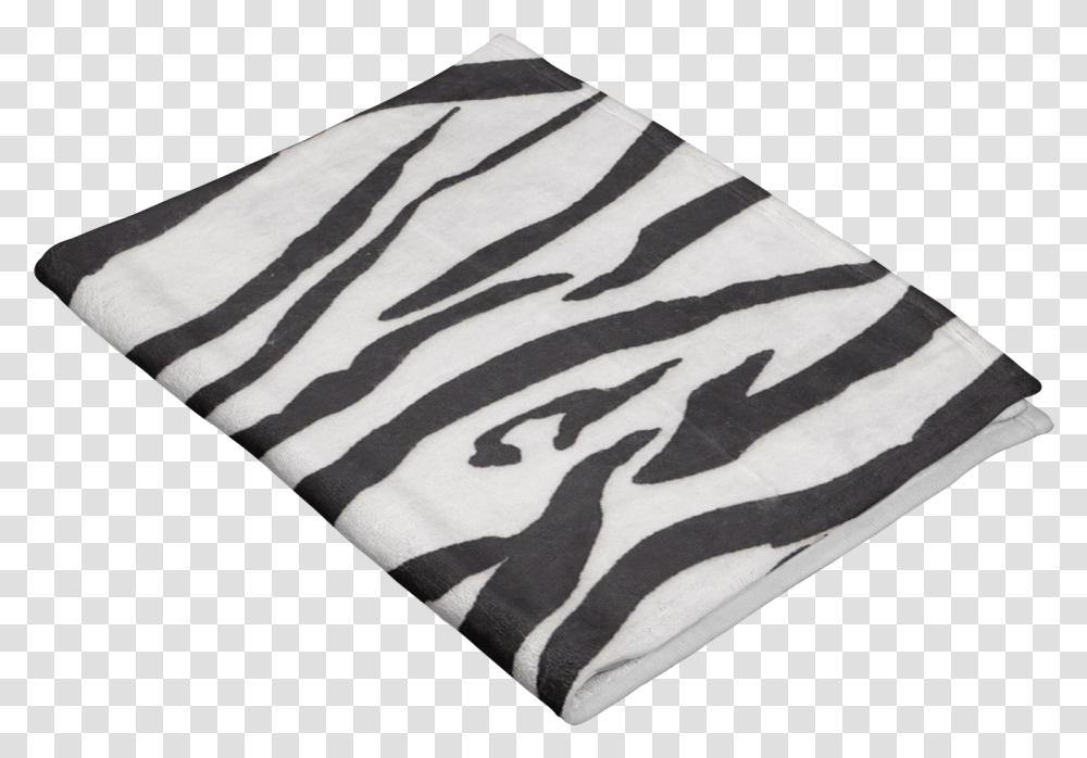 Fiat Expressions Zebra Stripes Flannel Receiving Blanket Board Short, Rug Transparent Png
