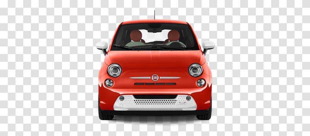 Fiat Front View Red Color Car Car Front View, Vehicle, Transportation, Convertible, Driving Transparent Png