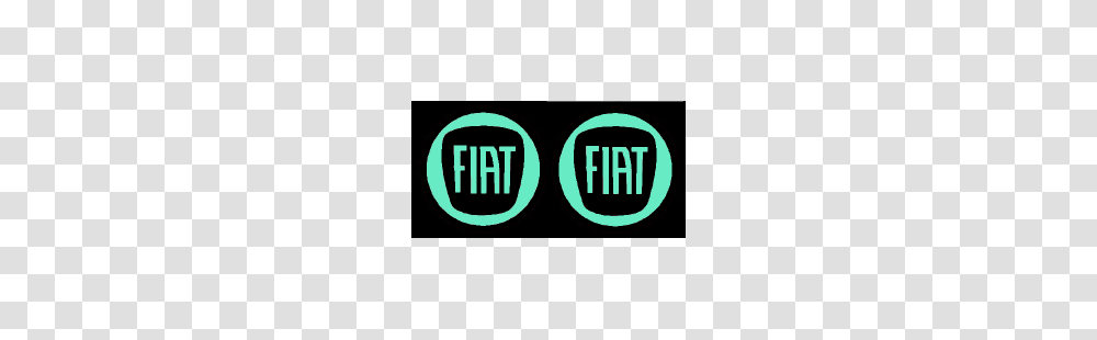 Fiat Logo Glow In The Dark Sticker, Label, Word Transparent Png