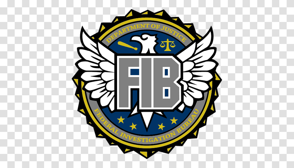 Fib Logo Emblems For Gta 5 Grand Gta V Fib Logo, Symbol, Trademark, Dynamite, Bomb Transparent Png