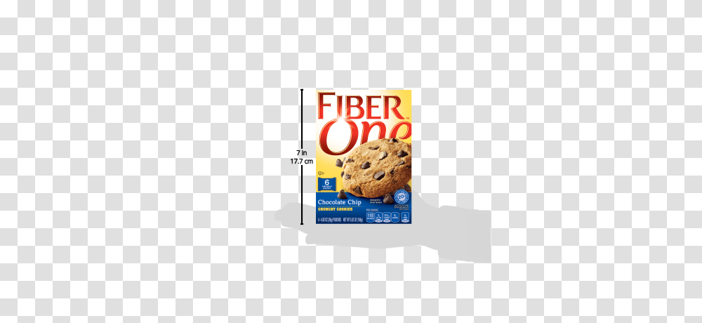 Fiber One Chocolate Chip Crunchy Cookies Oz, Food, Biscuit, Teddy Bear, Toy Transparent Png