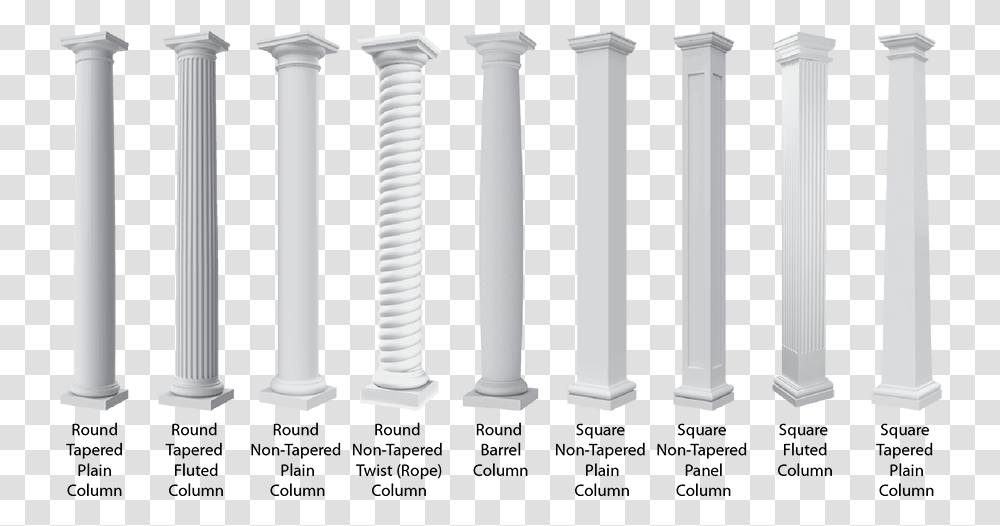 Fiberglass Column Pergolas, Architecture, Building, Pillar Transparent Png