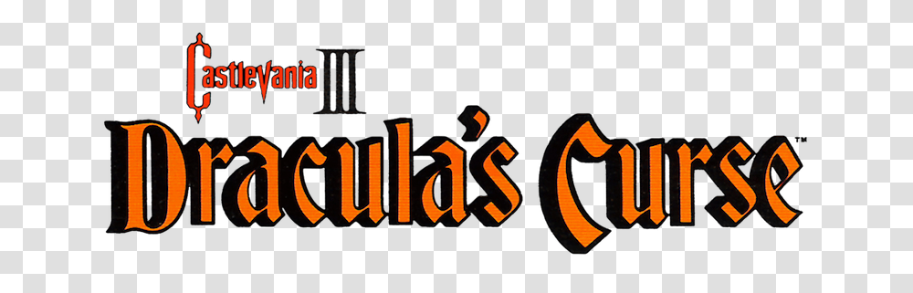 Fichiercastlevania Iii Draculas Curse Logo, Alphabet, Poster Transparent Png