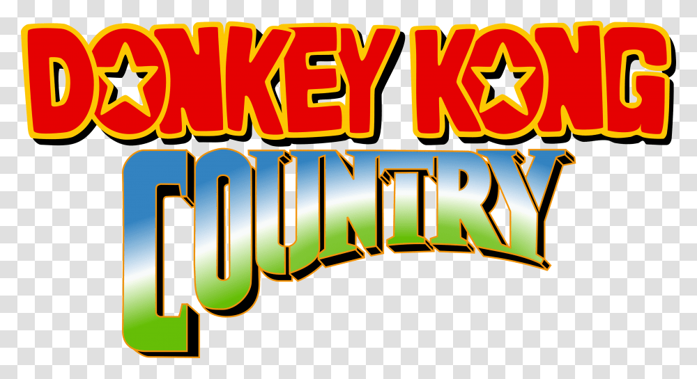 Fichierdonkey Kong Country Logo, Word, Alphabet, Dynamite Transparent Png