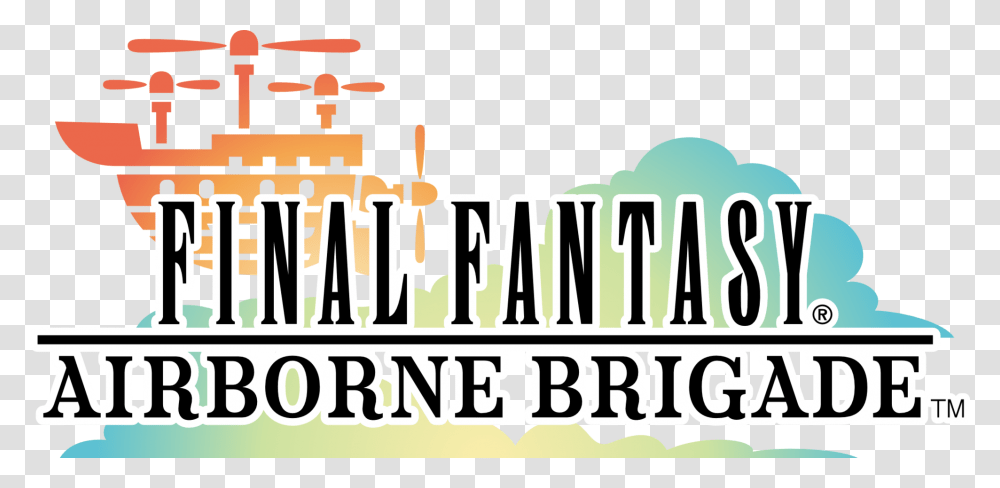 Fichierfinal Fantasy Airborne Brigade Logo, Alphabet, Flyer, Brochure Transparent Png