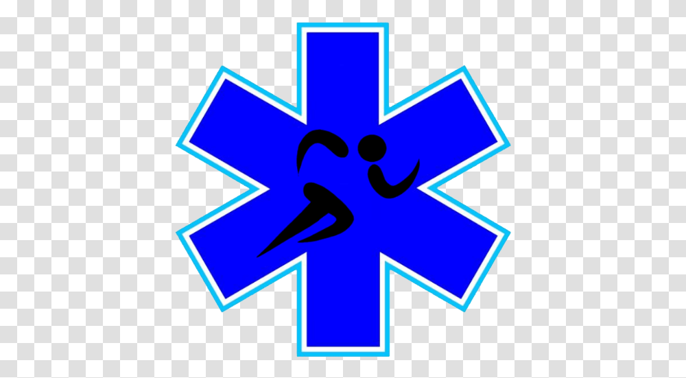 Fichiermedecine Du Sportpng - Wikiversit Black And White Star Of Life, Symbol, Star Symbol, Logo, Trademark Transparent Png