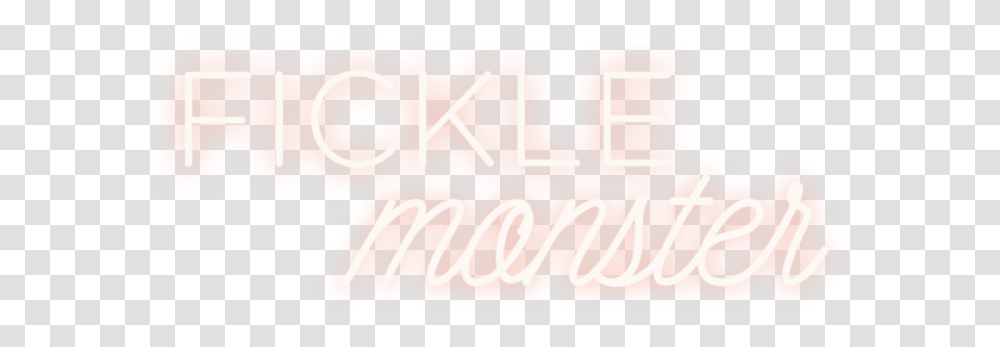 Fickle Monster Color Gradient, Text, Icing, Cream, Cake Transparent Png