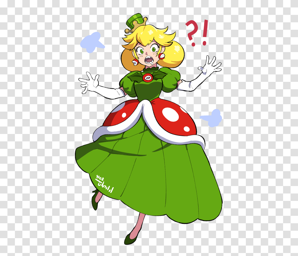 Fictional Character Plant Flower Piranha Plant Super Crown, Elf, Performer, Super Mario Transparent Png