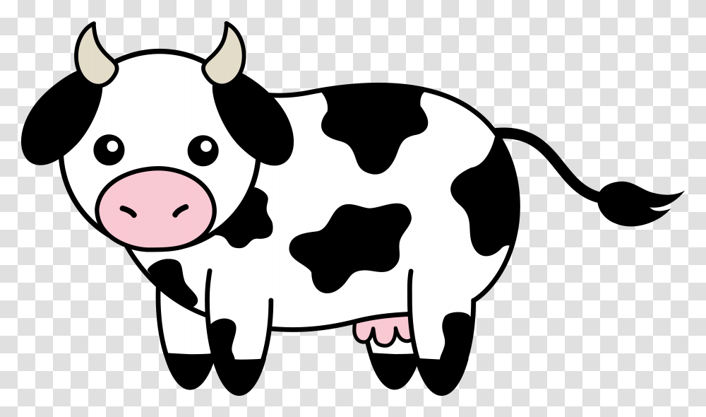 Fictional Cliparts, Cow, Cattle, Mammal, Animal Transparent Png