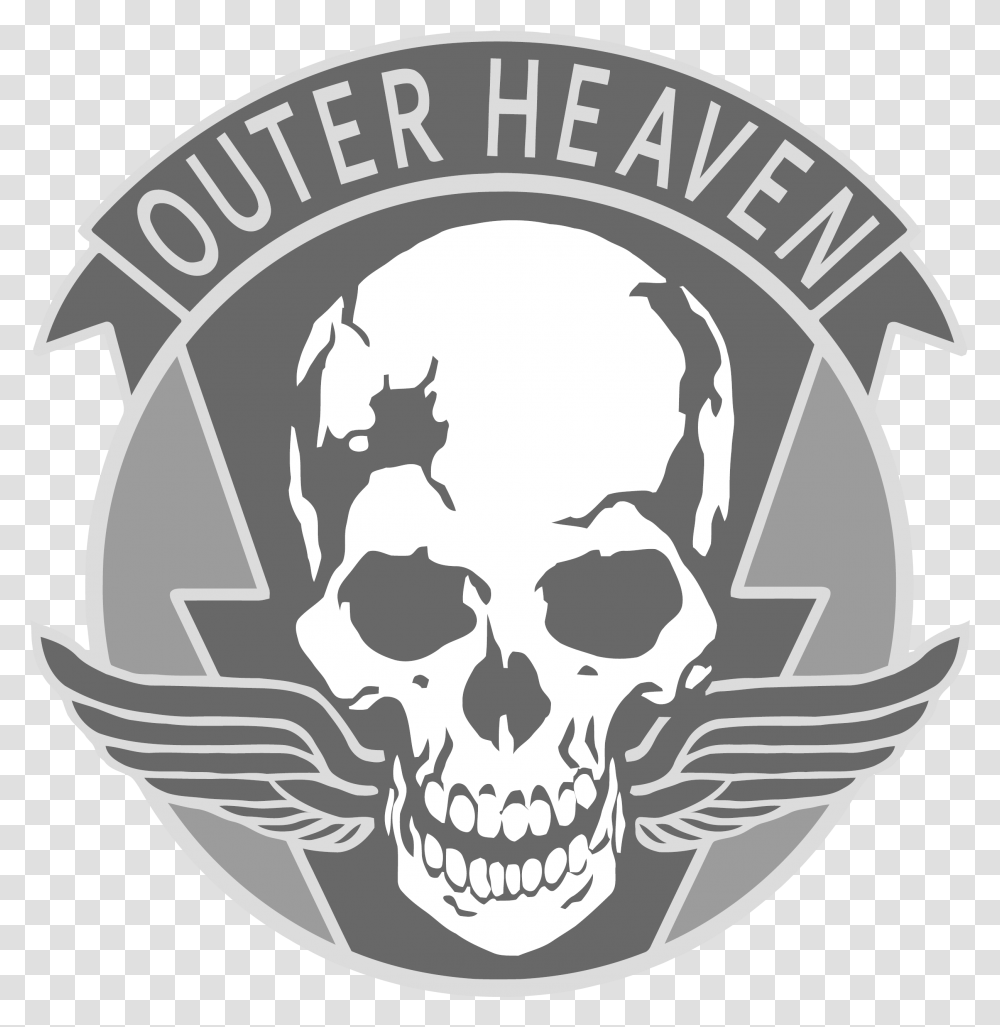 Fictional Game Brands And Logos Metal Gear Solid Outer Heaven Logo, Symbol, Trademark, Emblem, Badge Transparent Png