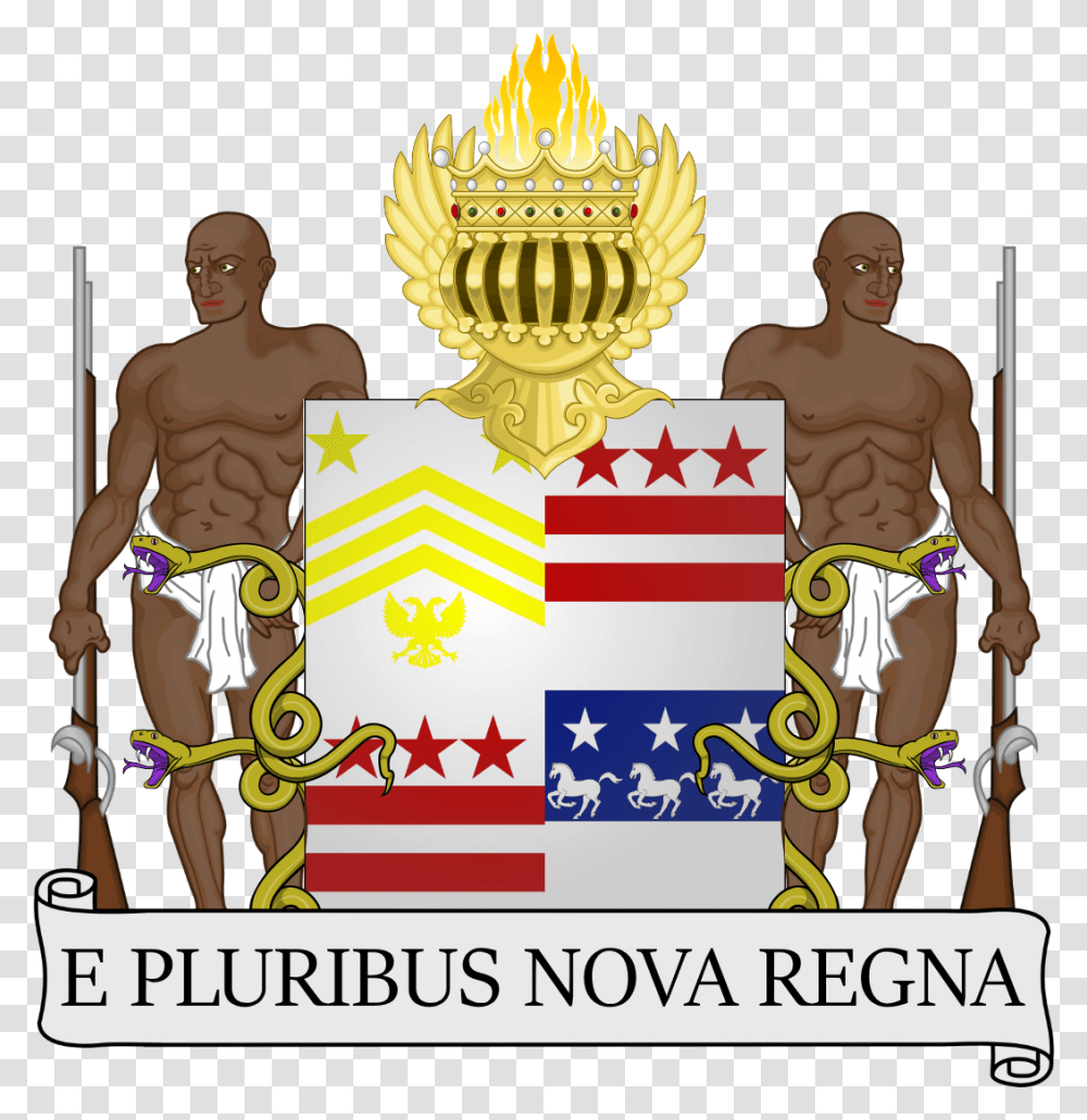 Fictionalcoat Of Arms Of King Donald Trump Alternate Us Coat Of Arms, Person, Human, Trophy Transparent Png