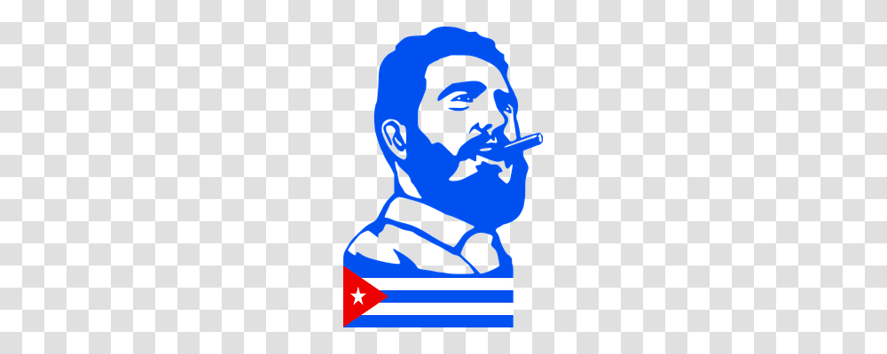 Fidel Castro Person, Face, Head Transparent Png