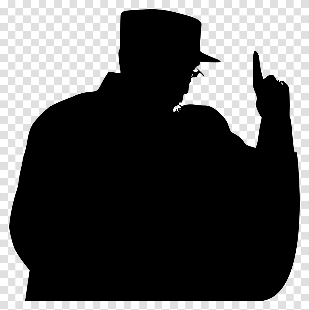 Fidel Castro Silhouette Vector Clipart Image, Gray, World Of Warcraft Transparent Png