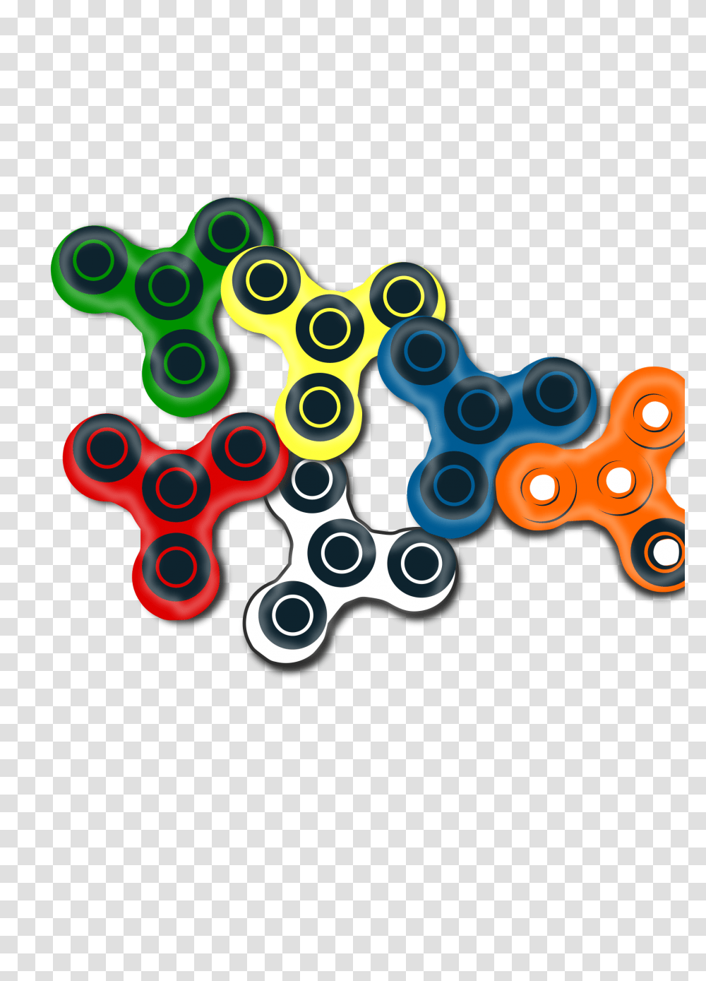 Fidget Spinner Icons, Electronics, Alphabet, Number Transparent Png