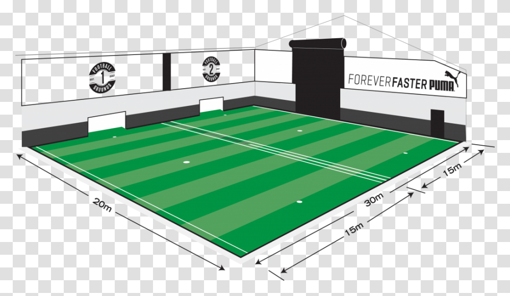 Field Clipart Pitch Football 5 A Side Soccer Field, Tennis Court, Sport, Sports, Jacuzzi Transparent Png