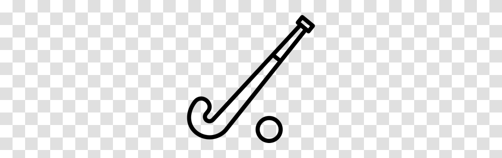 Field Hockey Stick And Ball Clipart All About Clipart, Gray, World Of Warcraft Transparent Png