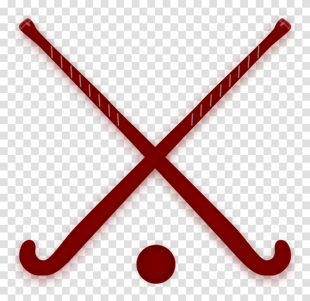 Field Hockey Stick Clipart 3 By Lawrence Red Field Hockey Sticks, Logo, Trademark, Scissors Transparent Png