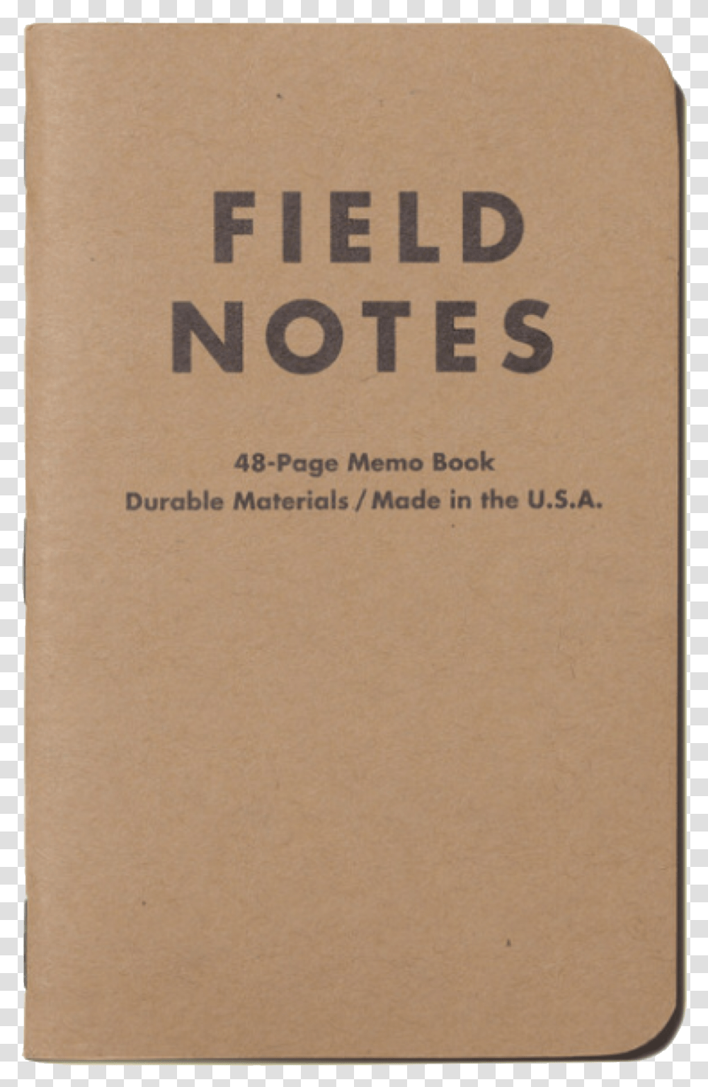 Field Notes, Book, Diary, Cardboard Transparent Png