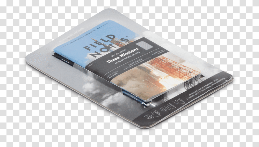 Field Notes Notebooks Three Missions Smartphone, Paper, Advertisement, Poster Transparent Png