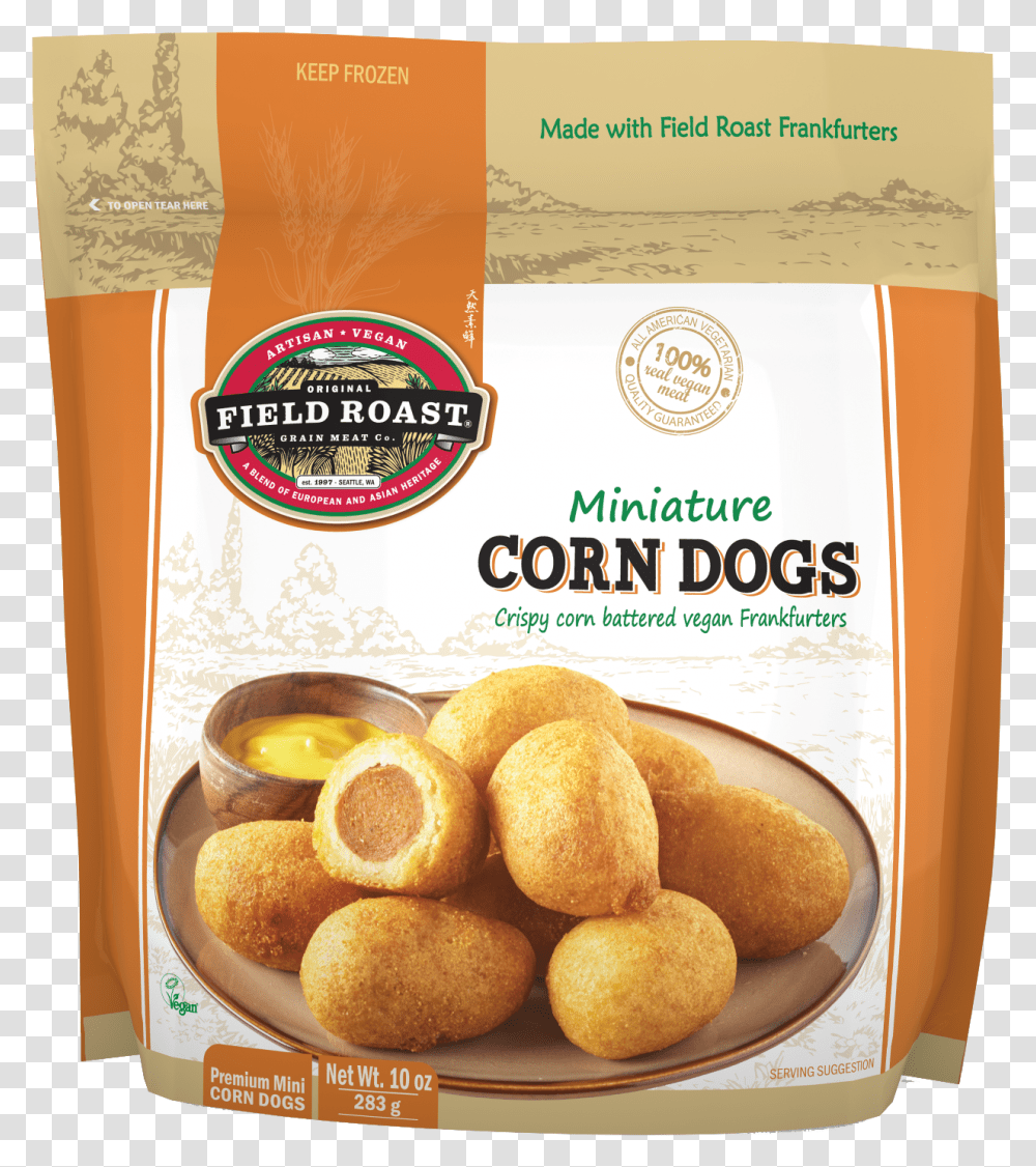 Field Roast Mini Corn Dogs, Fried Chicken, Food, Nuggets, Plant Transparent Png
