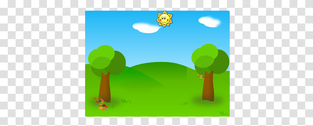 Field Sport & Clipart Free Download Ywd Clipart Tree And Sun, Graphics, Angry Birds, Super Mario Transparent Png