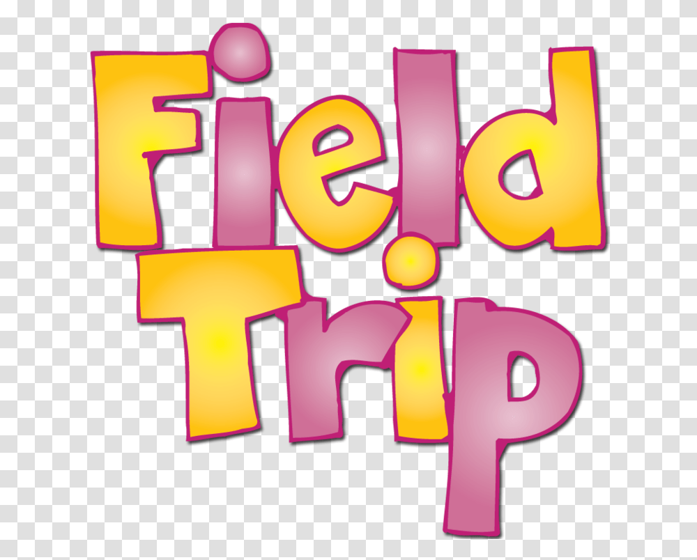 Field Trip Clip Art Look, Alphabet, Word, Number Transparent Png
