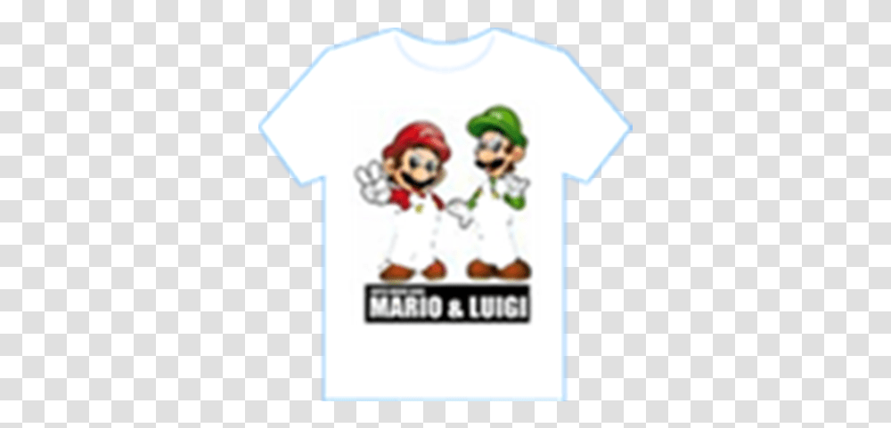 Fier Mario And Luigipng Roblox Mario And Luigi, T-Shirt, Clothing, Apparel Transparent Png