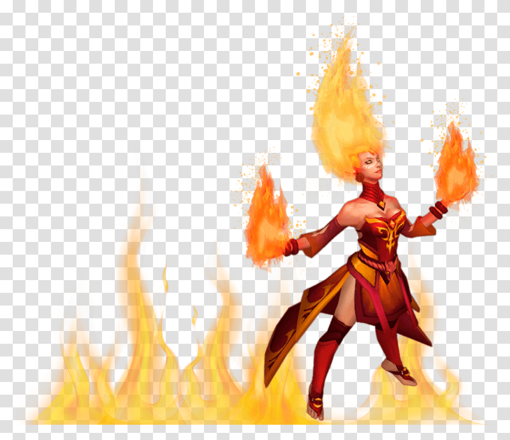 Fiery Soul Of The Slayer, Fire, Person, Human, Flame Transparent Png
