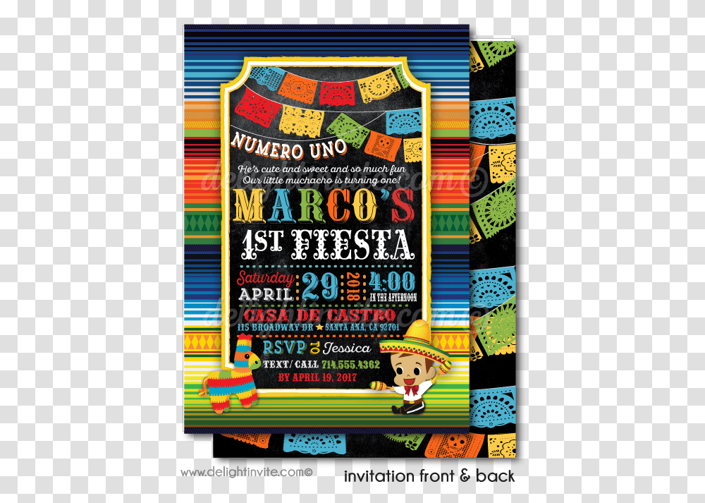 Fiesta Invitation Boys, Poster, Advertisement, Flyer, Paper Transparent Png