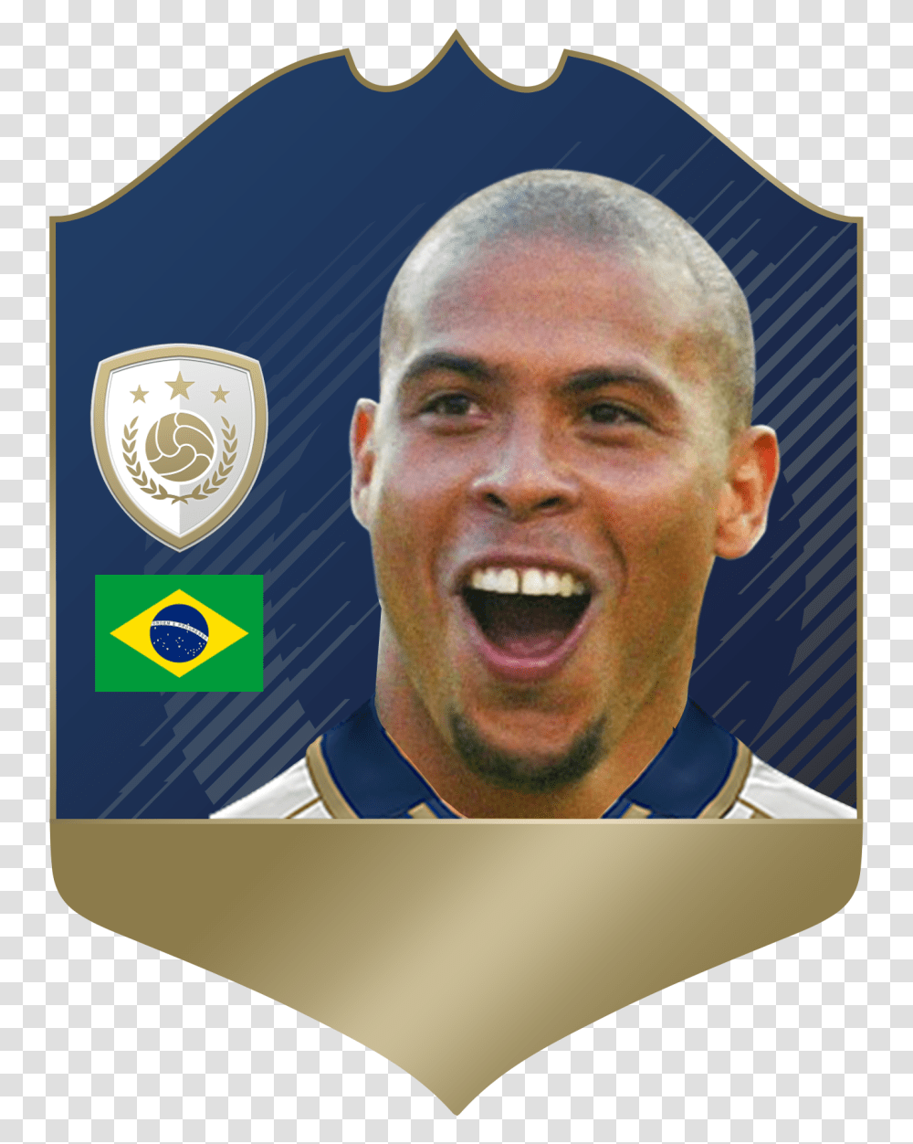 Fifa 18 Icon Card Ronaldo, Logo, Person, Badge Transparent Png