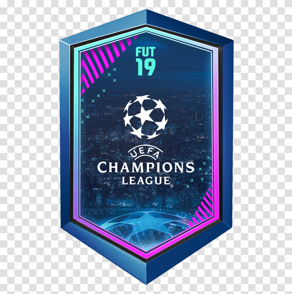 Fifa 19 Champions League Pack, Poster, Advertisement, Electronics Transparent Png