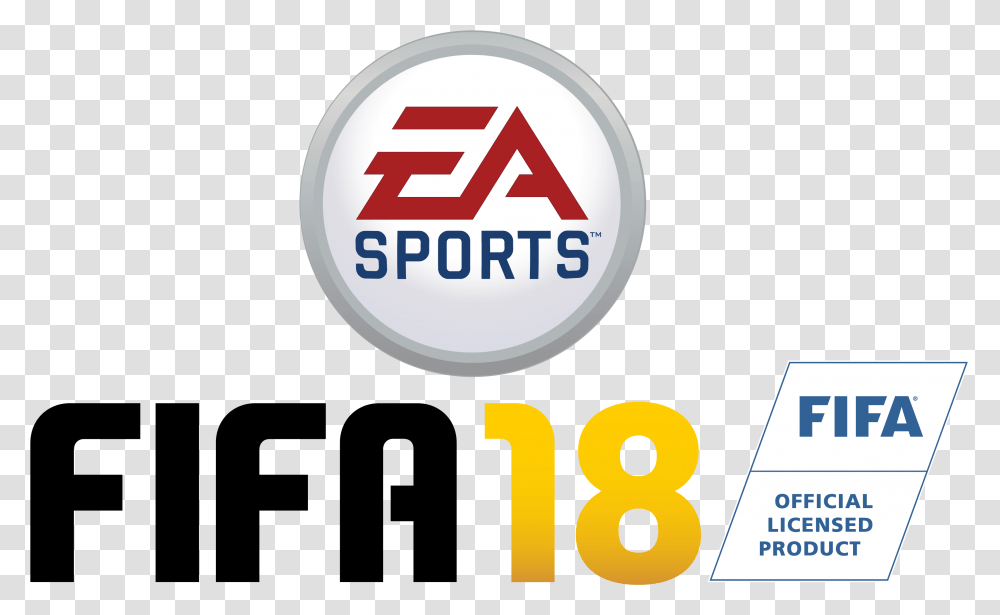 Fifa 2018 Ps4 Logo, Number, Trademark Transparent Png