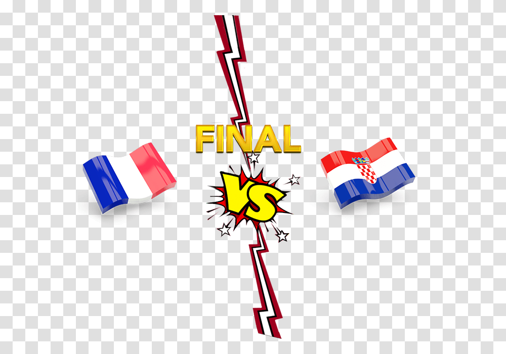 Fifa World Cup Final Match France Vs Croatia, Flag, Light, Logo Transparent Png