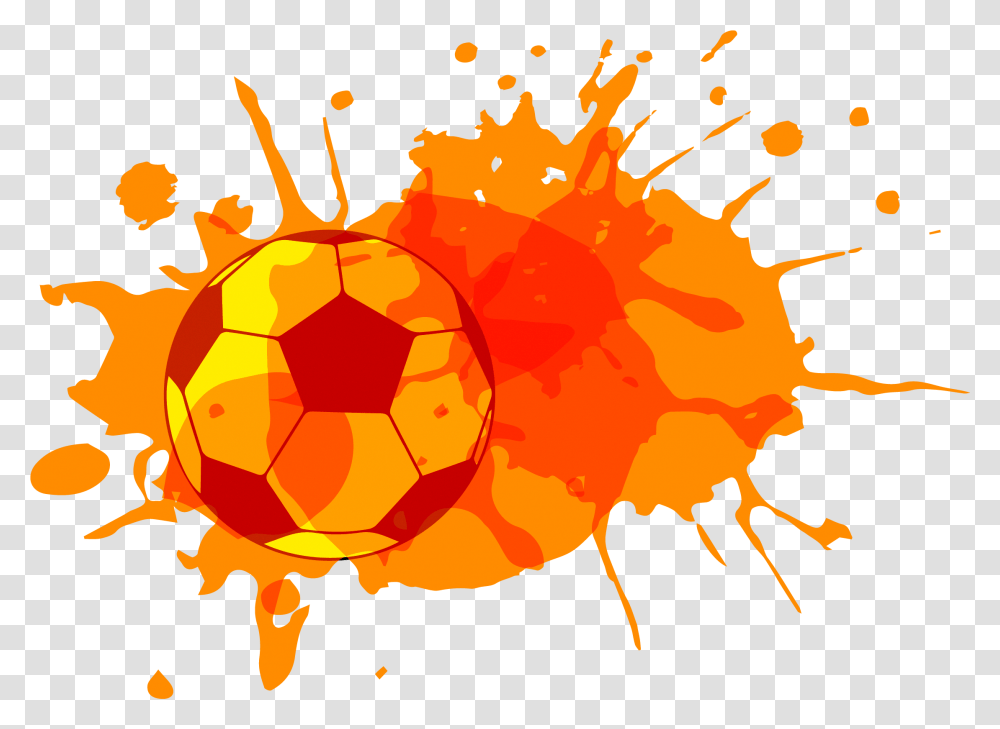Fifa World Cup Football Watercolor Painting Football, Plant, Food, Pumpkin, Soccer Ball Transparent Png