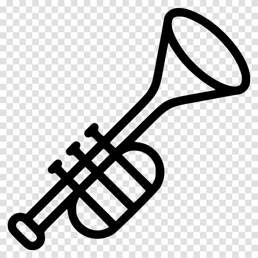 Fife Trumpet Music Instrument Audio Sound Trumpet, Shovel, Tool, Horn, Brass Section Transparent Png