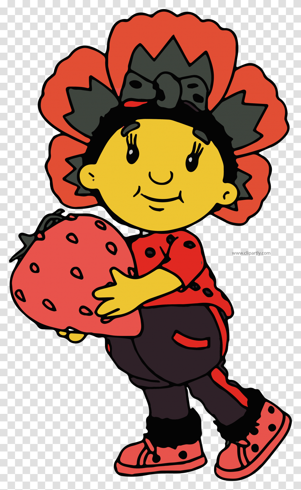 Fifi Cherry Clipart Fifi And The Flowertots Poppy, Face Transparent Png
