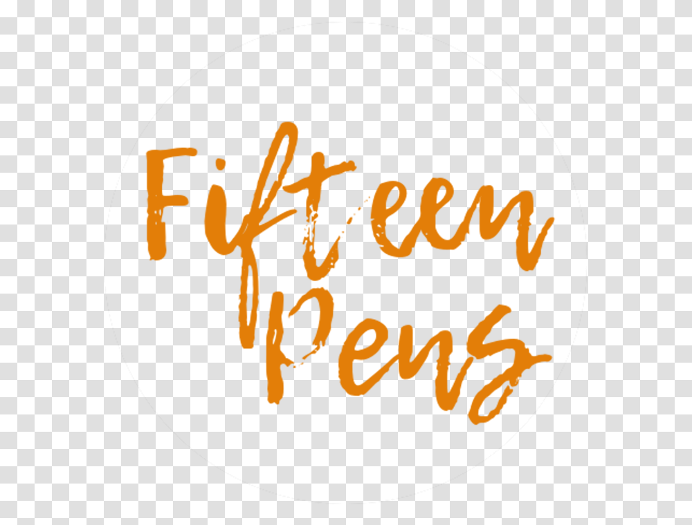 Fifteen Pens Calligraphy, Handwriting, Alphabet, Label Transparent Png