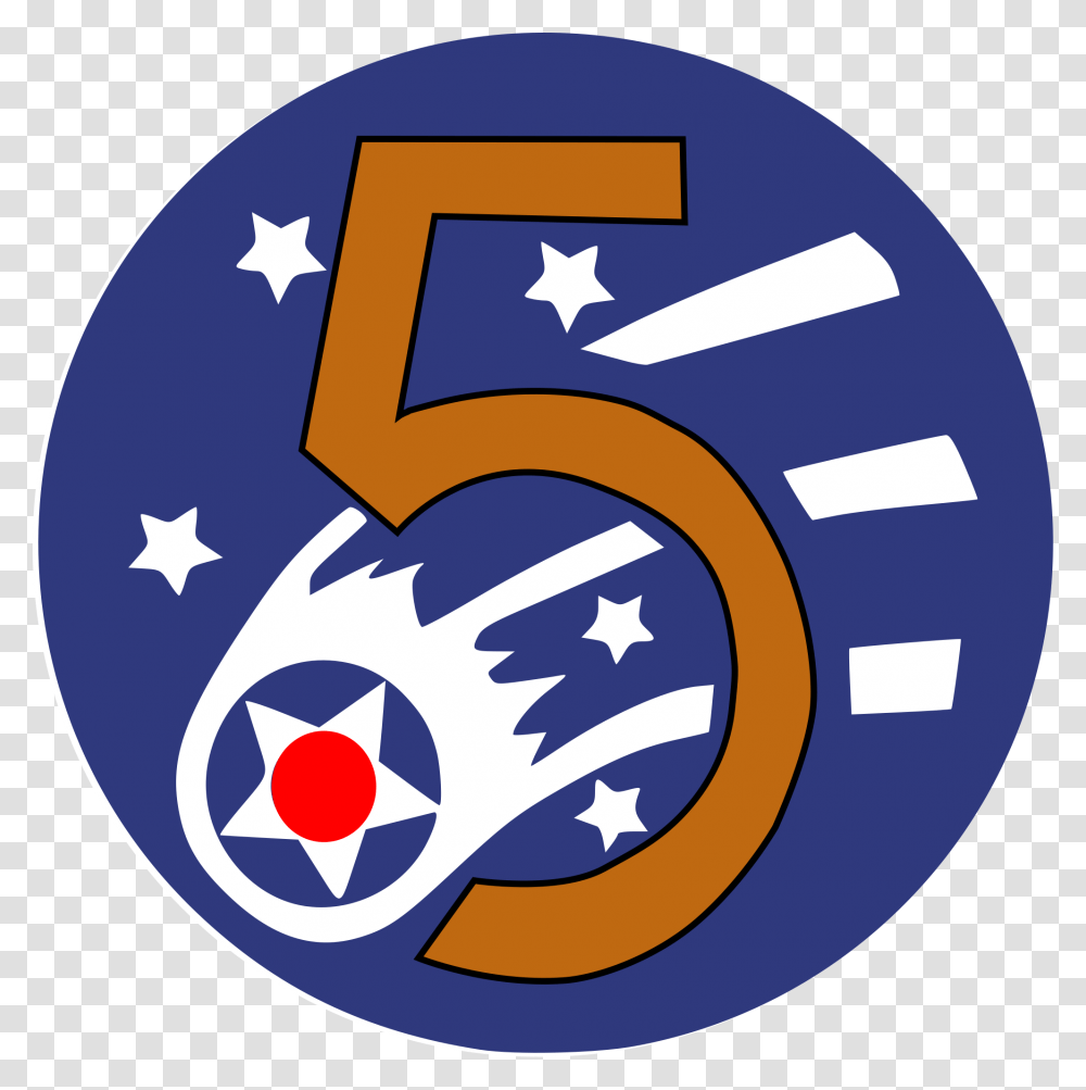 Fifth Air Force 5th Air Force Emblem, Number, First Aid Transparent Png