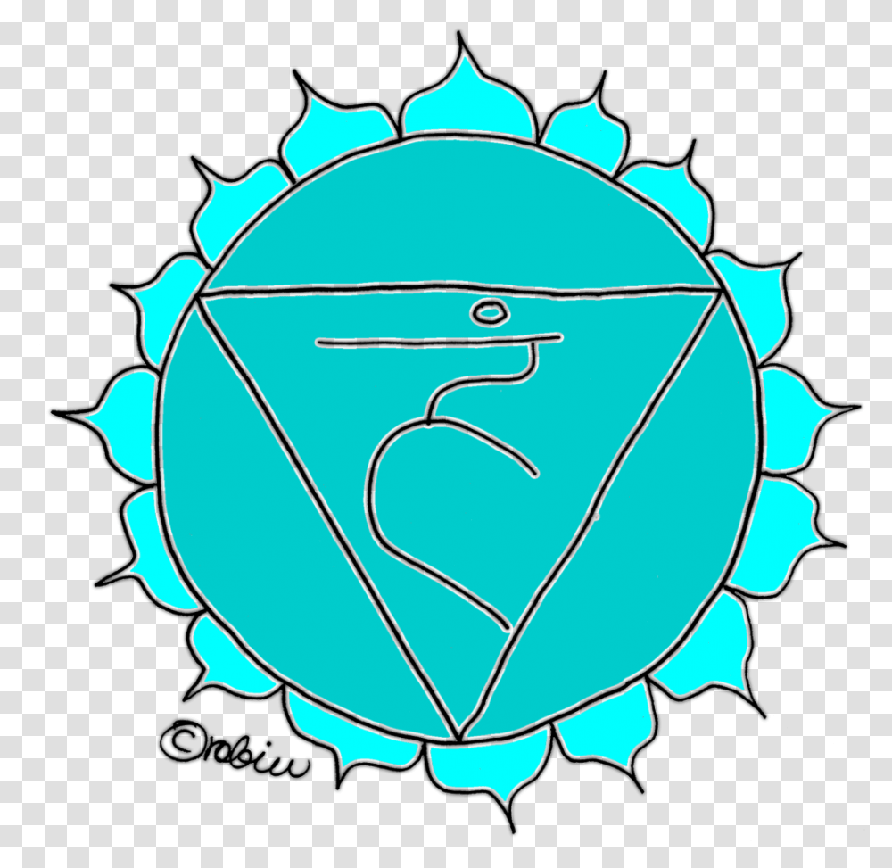 Fifth Chakra Vishuddha Chakra Throat Chakra Circle, Sphere, Label, Logo Transparent Png