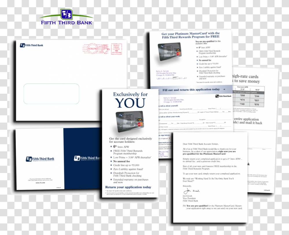 Fifth Third Bank, Paper, Advertisement, Poster Transparent Png